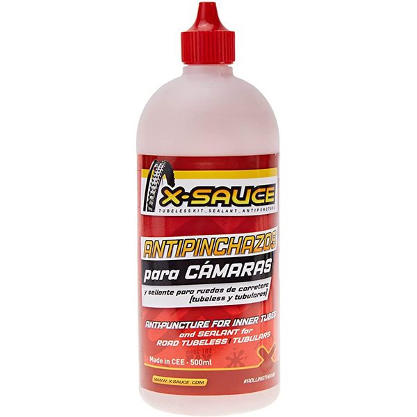 X-SAUCE Liquido Antipinchazo X-sauce Tubeless Y Cámaras Ruta