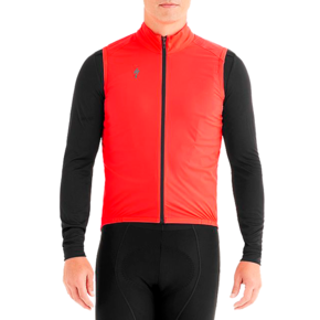 SPECIALIZED CORTAVIENTO HOMBRE DEFLECT WIND VEST RKTRED